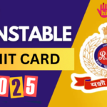 RPF Constable Admit Card 2025