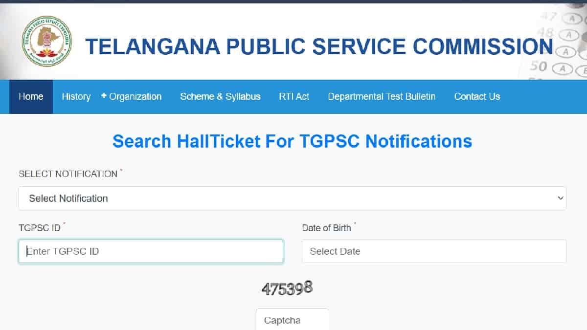 TSPSC Exam TSPSC Group 2 Hall Ticket 2024 :